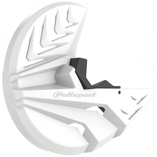 DISC & BOTTOM FORK PROTECTOR POLISPORT PERFORMANCE 8155300002 WHITE/BLACK