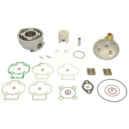 CYLINDER KIT ATHENA 082500 BIG BORE (WITH HEAD) D 47,6 MM, 70 CC, PIN D 12 MM, FLAT HEAD PISTON