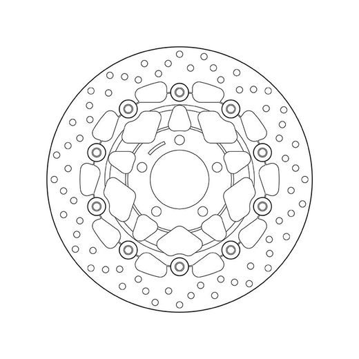 KOČIONA DISK BREMBO 78B40820 FLOATING