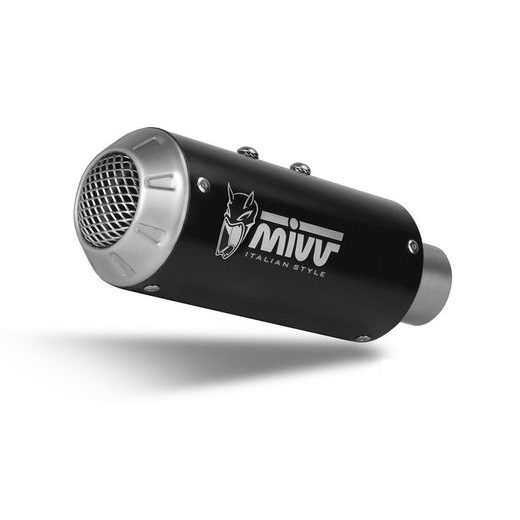 SILENCER MIVV MK3 E.005.LM3B BLACK STAINLESS STEEL