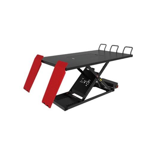 MOTORCYCLE LIFT LV8 GOLDRAKE QUAD EG600QP.CUST WITH PEDAL PUMP (CUSTOMIZED)