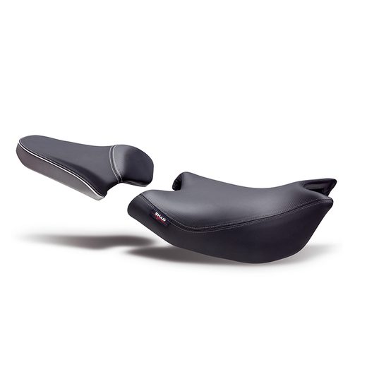 COMFORT SEAT SHAD SHH0NS700CNH HEATED BLACK/GREY, GREY SEAMS (WITHOUT LOGO)
