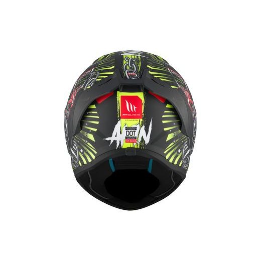 FULL FACE HELMET MT HELMETS STINGER 2 AKIN A3 MATT BLACK XS