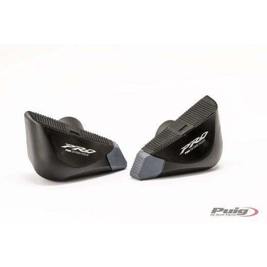 FRAME SLDIERS PUIG PRO 20458N BLACK WITH GREY RUBBER