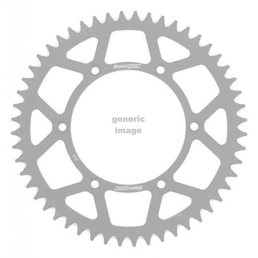 REAR ALU SPROCKET SUPERSPROX RAL-245:53-BLU PLAVI 53T, 520