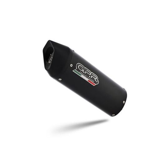 SLIP-ON EXHAUST GPR FURORE EVO4 NERO E5.VO.2.1.FNE4 MATTE BLACK INCLUDING REMOVABLE DB KILLER AND LINK PIPE