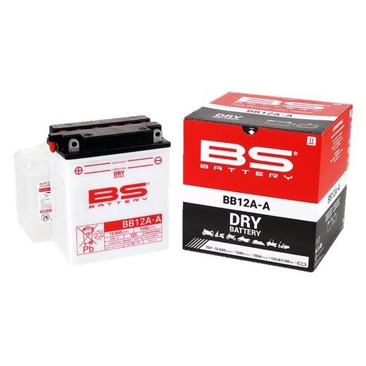 KONVENCIONALNI AKUMULATORI (INCL.ACID PACK) BS-BATTERY BB12A-A (YB12A-A) ACID PACK INCLUDED