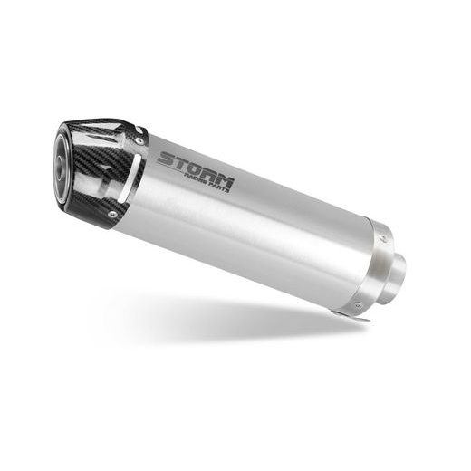 SILENCER STORM GP KT.019.LXSC STAINLESS STEEL WITH CARBON CAP