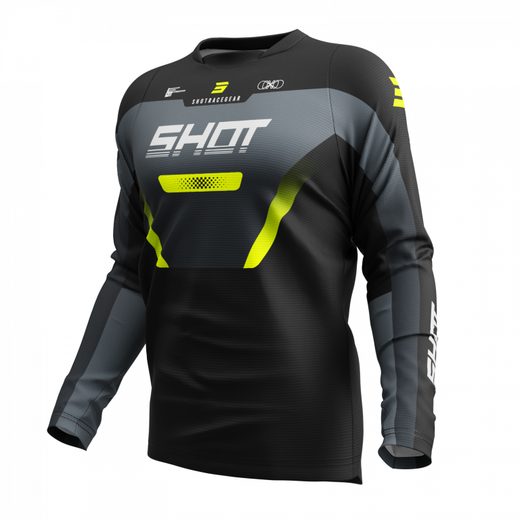JERSEY SHOT DEVO STRUCK A04-12C-C01-13 GREY 3XL
