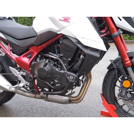 ENGINE GUARDS RDMOTO CF166KDSL01K CRNI (WITH PROTECTORS) FOR HONDA CB 750 HORNET 2022-2025