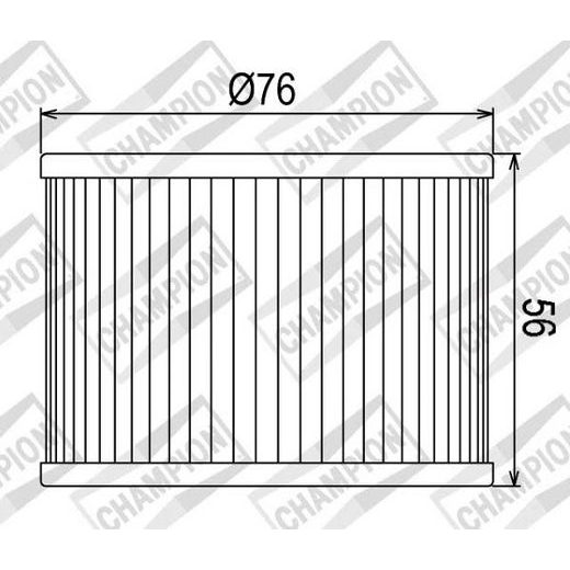FILTER ULJA CHAMPION COF301 100609535
