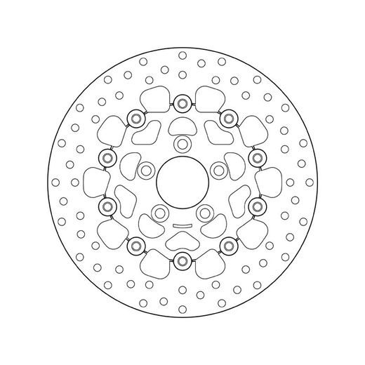 KOČIONA DISK BREMBO 78B40828 FLOATING