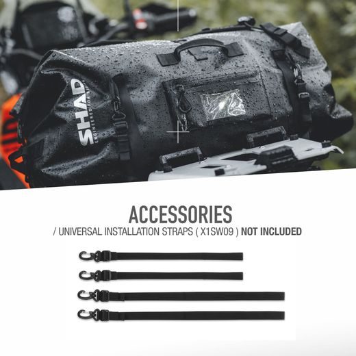 REAR DUFFLE BAG SHAD SW80 X0SW80