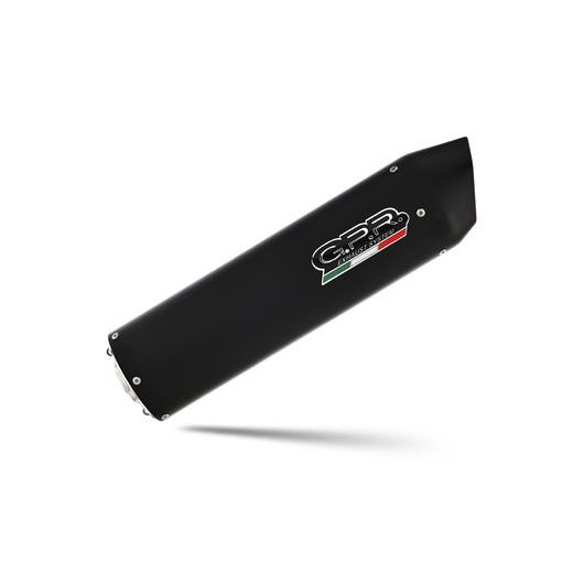 SLIP-ON EXHAUST GPR FURORE BMW.9.FUNE MATTE BLACK FOR BMW R 1150 R 2000-2006, BMW R 1150 R ROCKSTER 2000-2006