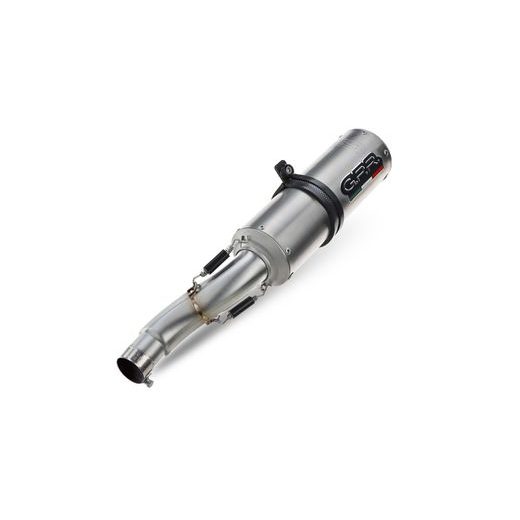 DUAL SLIP-ON EXHAUST GPR M3 A.26.M3.TN BRUSHED TITANIUM