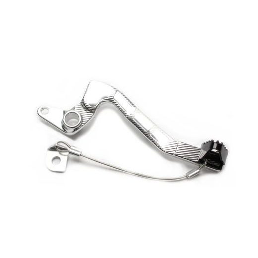 BRAKE PEDAL MOTION STUFF 83P-0201002 SILVER BODY, BLACK STEEL FIXED TIP STEEL FIXED TIP