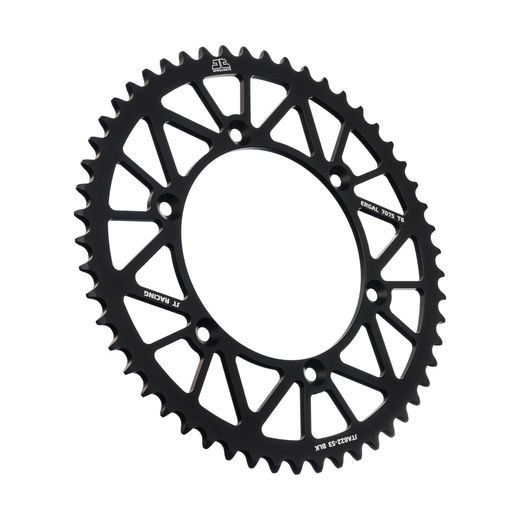 REAR ALU SPROCKET JT JTA 822-53BLK 53T, 520 CRNI