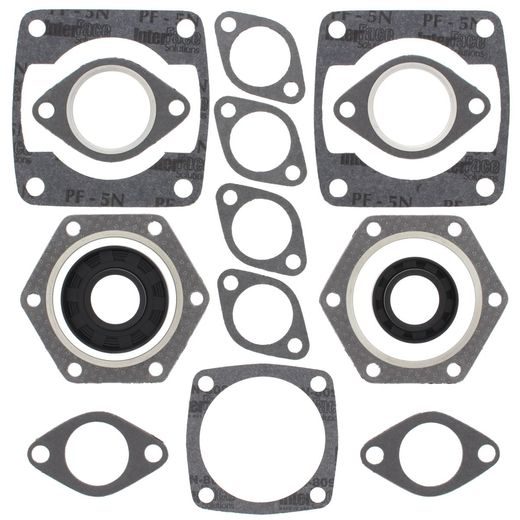 COMPLETE GASKET KIT WITH OIL SEALS WINDEROSA CGKOS 711156