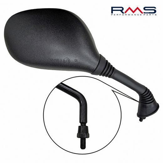 UZVRATNI RETROVIZOR RMS 122770370 RIGHT CRNI