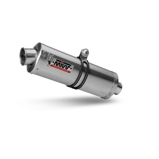 SILENCER MIVV OVAL RE.001.LX1 STAINLESS STEEL