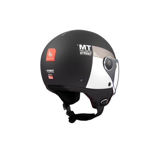 HELMET MT HELMETS STREET S INBOARD D2 MATT XL