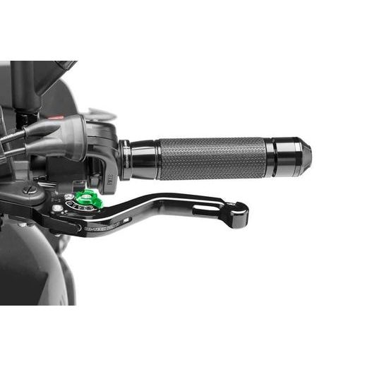 CLUTCH LEVER WITHOUT ADAPTER PUIG 280NV SHORT BLACK/GREEN