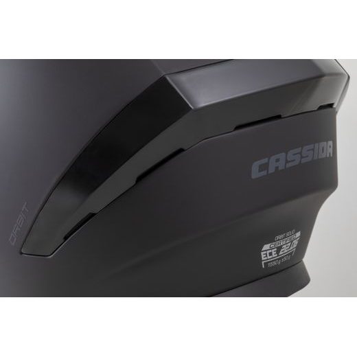 FULL FACE HELMET CASSIDA ORBIT SOLID BLACK MATT, BLACK S