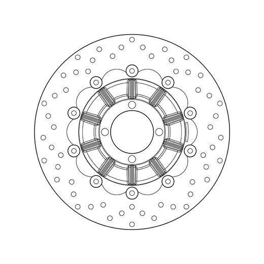 KOČIONA DISK BREMBO 78B40816 FLOATING