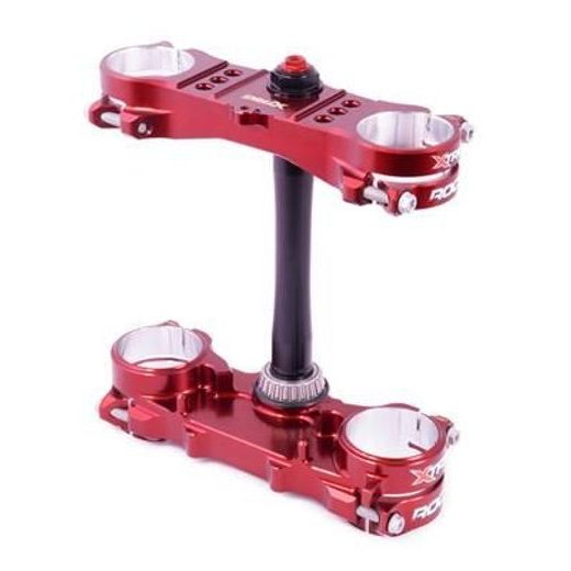 TRIPLE CLAMP X-TRIG ROCS PRO 40501004 BROWN 20-22MM