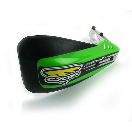 HANDGUARDS CYCRA STEALTH SK 0045-72X SNOWMOBILE KAWASAKI GREEN