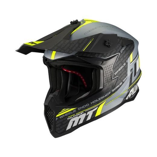 MOTOCROSS HELMET MT HELMETS FALCON S RULER C2 MATT L