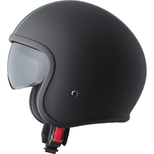 JET HELMET GMS RIDE IN ITALY ZG11704 BLACK-RED-WHITE-GREEN M