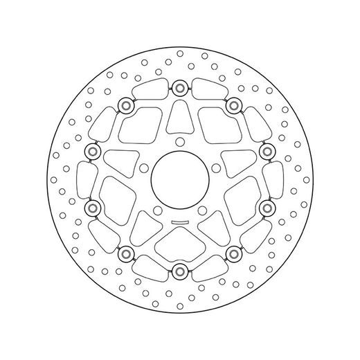 KOČIONA DISK BREMBO 78B40875 FLOATING