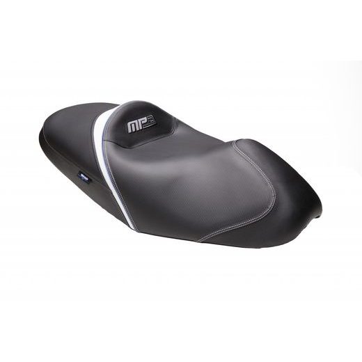 COMFORT SEAT SHAD SHV0M2320 BLACK/WHITE, GREY/BLUE SEAMS