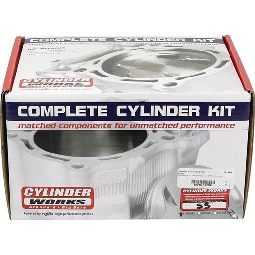STANDARD BORE HC CYLINDER KIT CYLINDER WORKS 10010-K02HC 96MM FOR HONDA CRF 450 R 2019, HONDA CRF 450 RX 2019