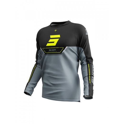 JERSEY SHOT DEVO DAYTONA A05-12C-C03-07 NEON YELLOW XS