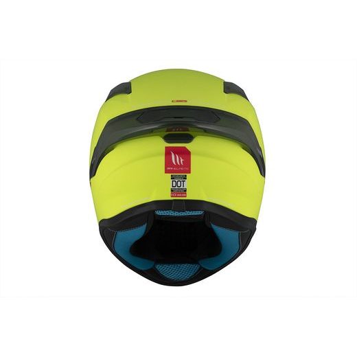 HELMET MT HELMETS TARGO S SOLID A3 MATT YELLOW M