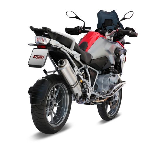 SILENCER STORM OVAL B.016.LX2 STAINLESS STEEL