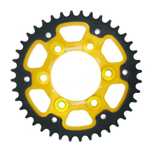 REAR SPROCKET SUPERSPROX STEALTH RST-1489:40-GLD ZLATO 40T, 525