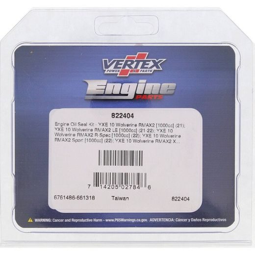 ENGINE OIL SEAL KIT WINDEROSA EOSK 822404