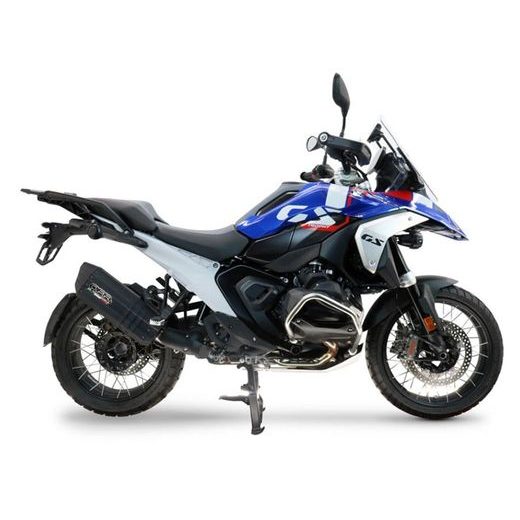 SLIP-ON EXHAUST GPR HYPER SONIC BLACK TITANIUM BM.110.HYSOBLK MATTE INOX INCLUDING REMOVABLE DB KILLER AND LINK PIPE