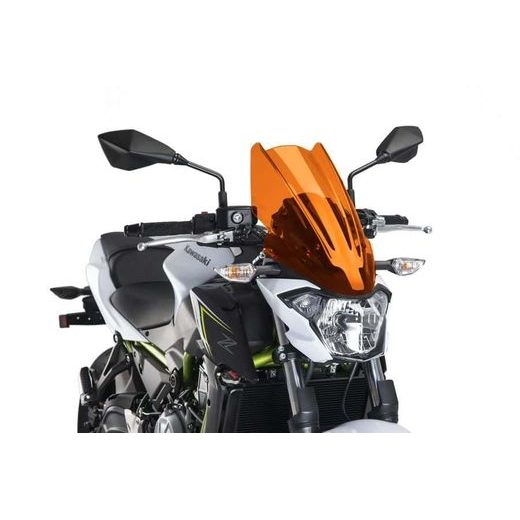 WINDSHIELD PUIG NEW. GEN TOURING 9369T ORANGE