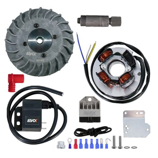 IGNITION KIT EVOK 246365009 - FLYWHEEL MACHINED FROM THE BILET