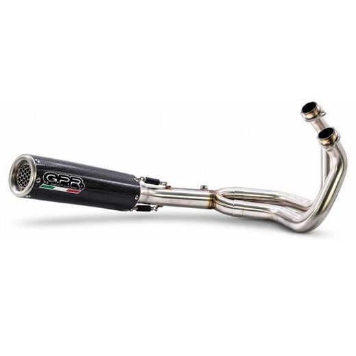CIJELI ISPUŠNI SUSTAV GPR M3 CO.K.174.RACE.M3.PP BRUSHED STAINLESS STEEL FOR KAWASAKI NINJA 400 2018-2022
