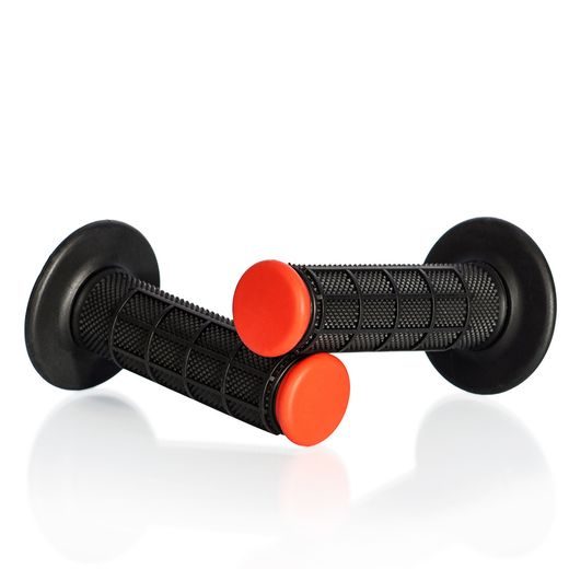 MOTOKROS GRIPI MOTION STUFF ADVANCED BLACK/RED (HALF-WAFFLE)