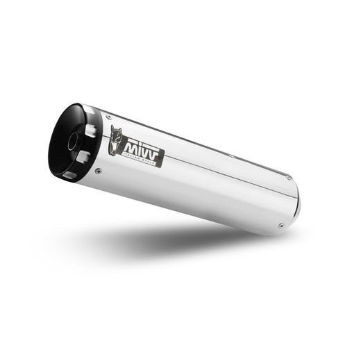 SILENCER MIVV HR-1 K.046.LH1XA POLISHED STAINLESS STEEL