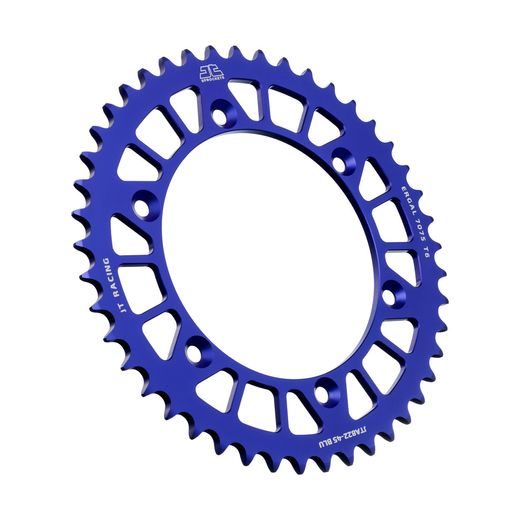 REAR ALU SPROCKET JT JTA 822-45BLU 45T, 520 PLAVI