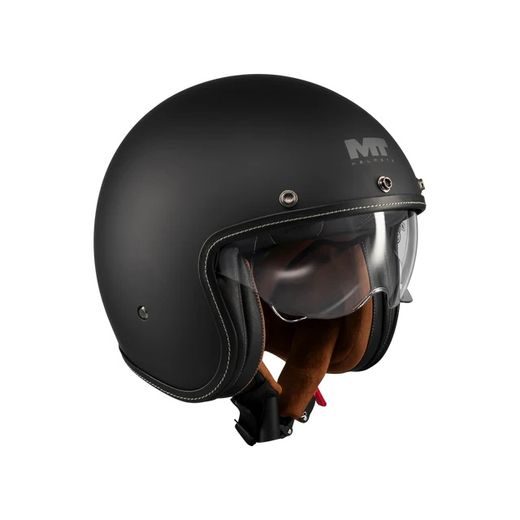 OPEN FACE HELMET MT HELMETS LE MANS 2 SV S PURE A1 MATT L