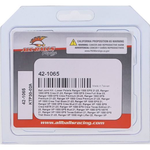 BALL JOINT KIT ALL BALLS RACING KP42-1065