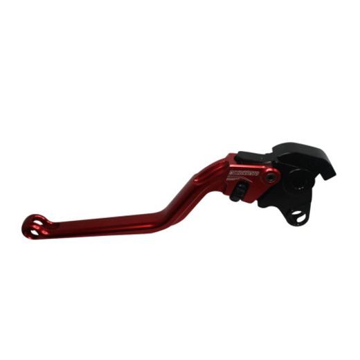 CLUTCH LEVER ACCOSSATO FIXED CNC-WORKED ALUMINIUM, RED